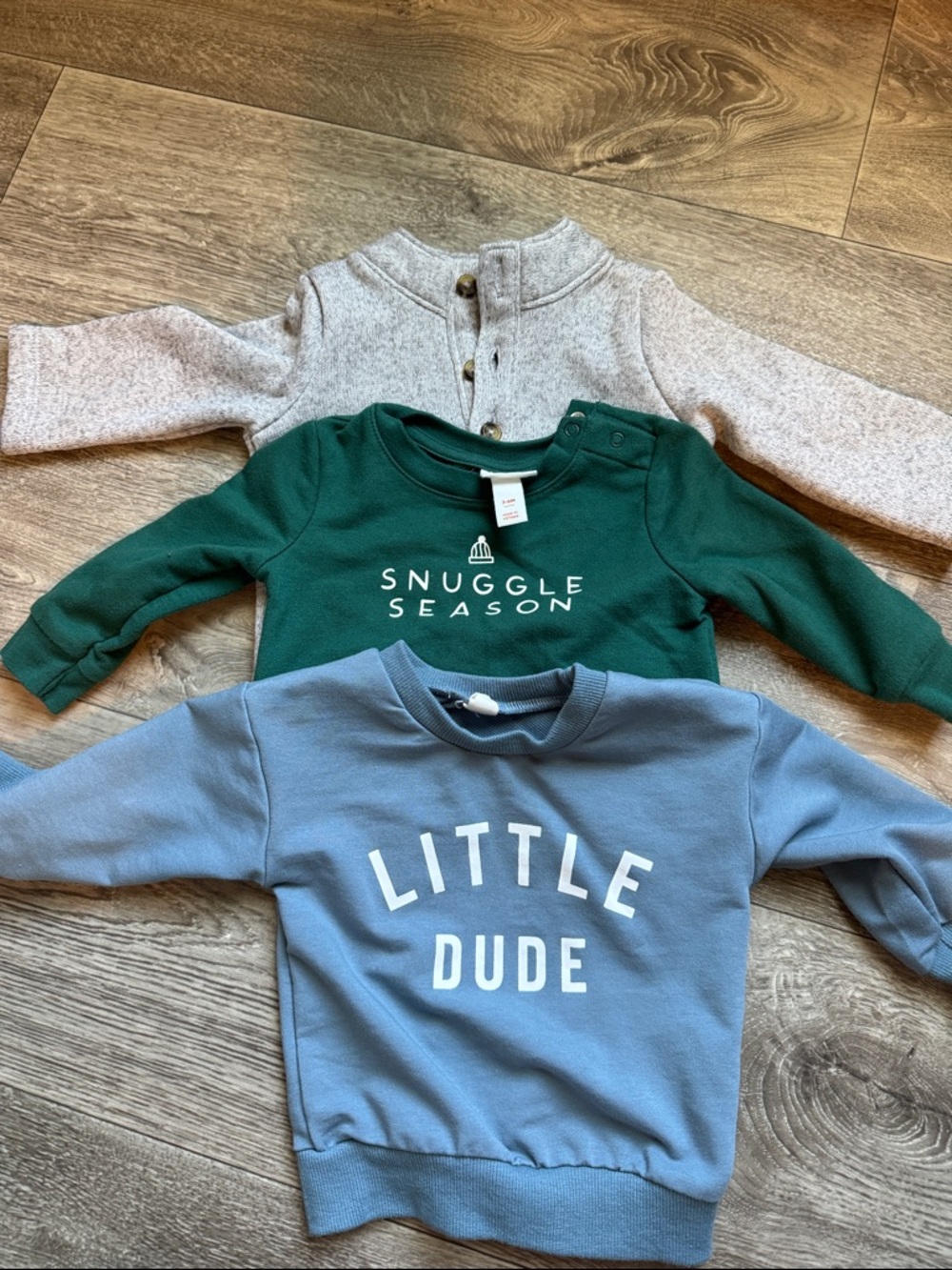 Boys 3-6 month sweatshirts